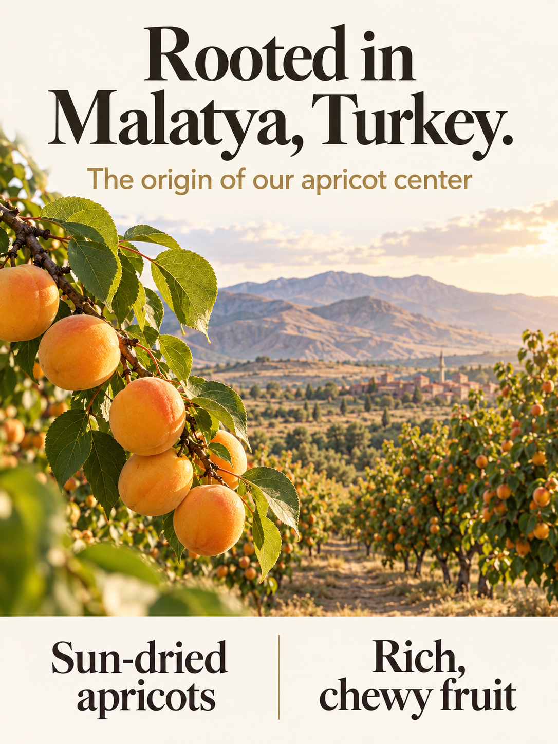 🍑  Creamy Yogurt-Coated Turkish Apricots🤍